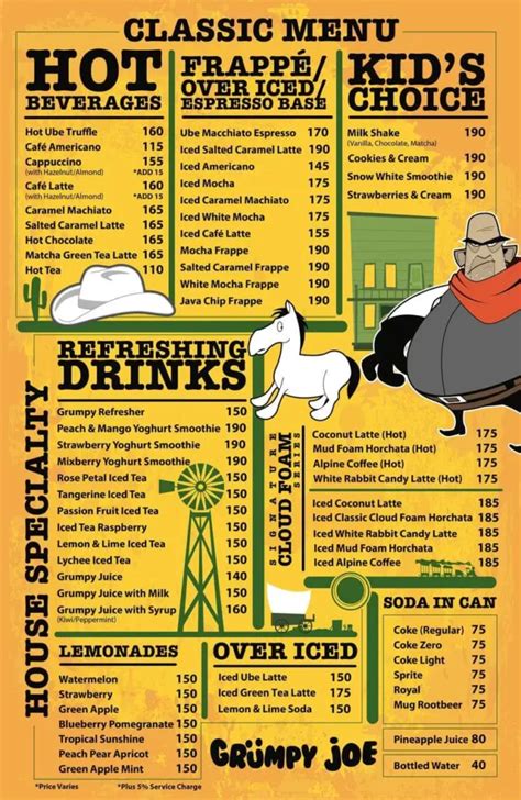 grumpy joe's menu|grumpy joe pampanga.
